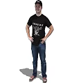 modern man 3d model
