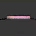 Modern Football Stadium 3D Model With White Exterior Red Seats And Green Field