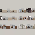 Modern Bookshelf 3d model