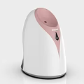 Modern White And Pink Household Humidifier With Sleek Design For Home Use
