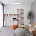 Nursery Reception Room 3d model