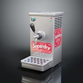 Superdry Stainless Steel Kitchen Appliance With Dispenser Knob And Perforated Base