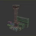 Columns Stone Columns Stone Columns Old Columns Roman Columns Roman Columns Classical Columns Greek Columns 3d model