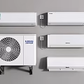 Air Conditioning Air Conditioning Hanging Air Conditioning External Central Air Conditioning 3d model