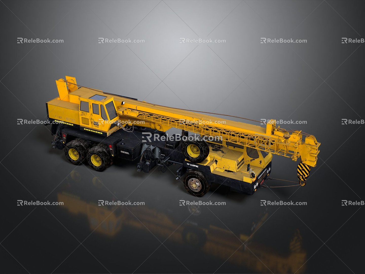 Crane Toy Crane Large Crane Tower Crane Engineering Vehicle Construction Vehicle Construction Vehicle Construction Vehicle Construction Vehicle 3d model