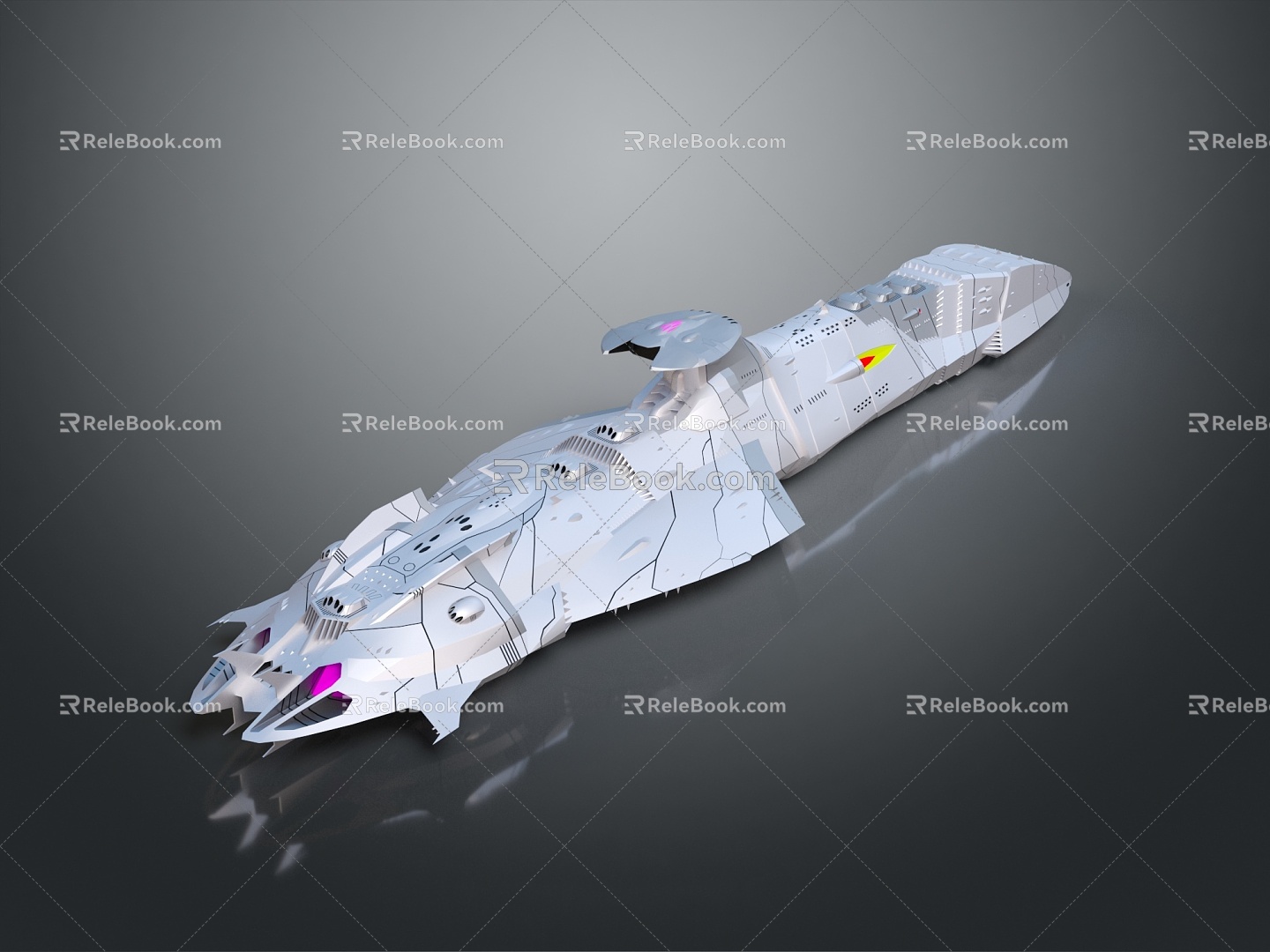 Modern fighter sci-fi fighter next-generation fighter sci-fi fighter 3d model