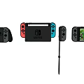 Modern game console Nintendo 3d model