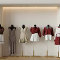 Modern Model Clothing Model 3d model