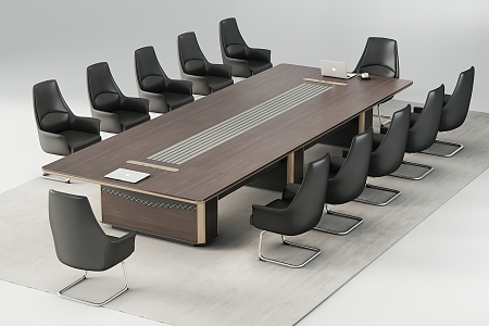 Conference table 3d model