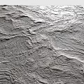 Natural Rocky Terrain Featuring Undulating Surface Deep Valleys And Rough Textures