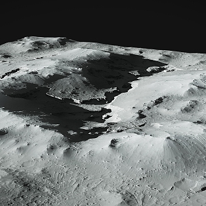 Moon Landscape Moon Ground Moon Mars Ground Mars Terrain Moon Mountain Moon Lander 3d model