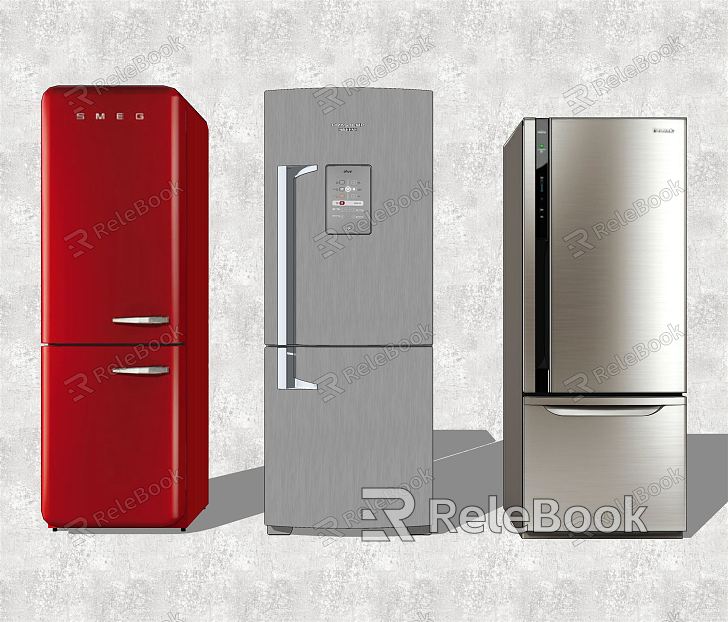 Modern refrigerator fashion refrigerator model