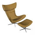 Minotti single sofa 3d model