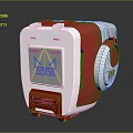 Sci-Fi Items Sci-Fi Components High-Tech Components Sci-Fi Equipment 3d model