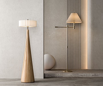 Modern floor lamp 3d model