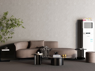 Special-shaped sofa air conditioning 3d model