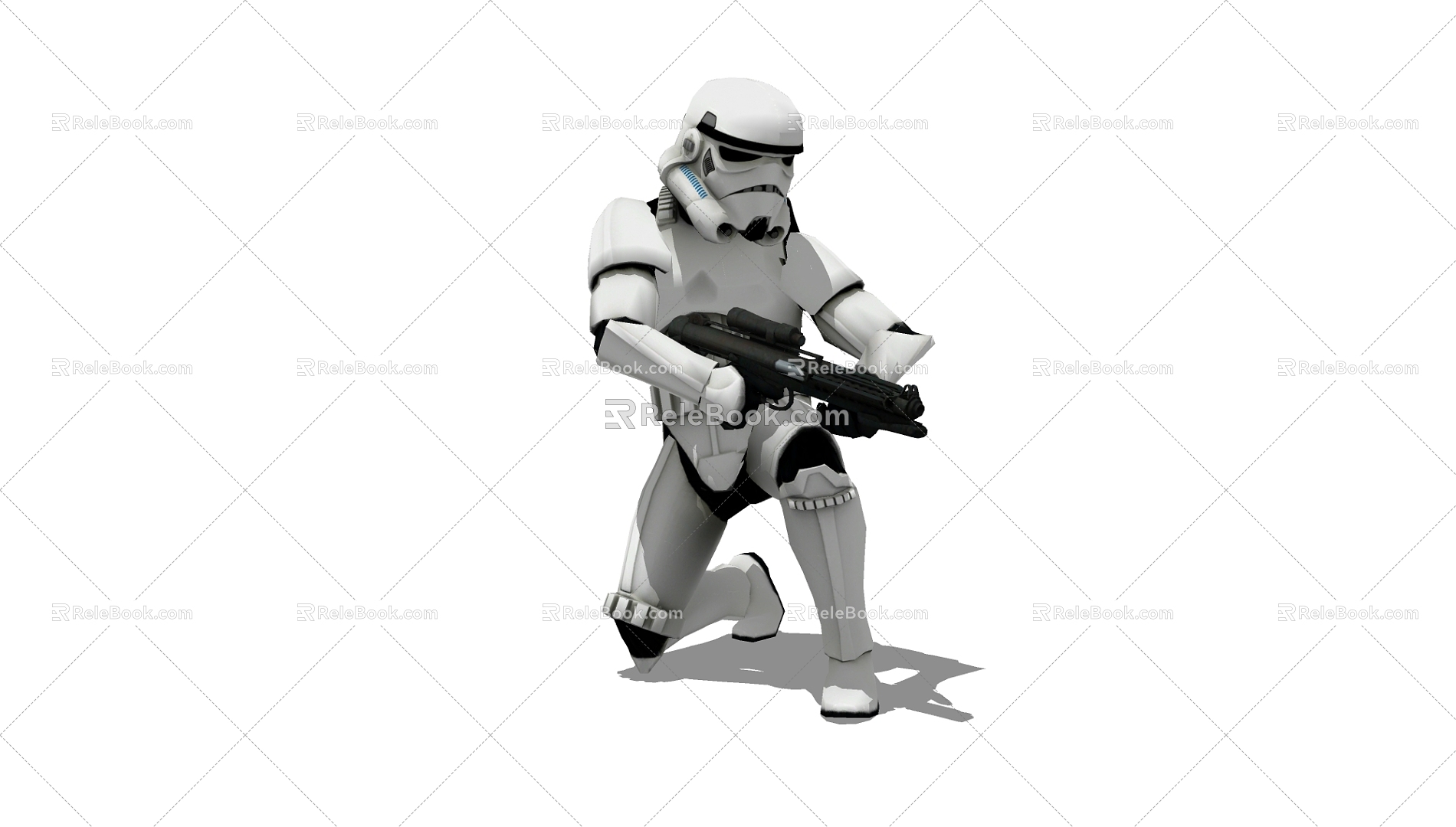 Modern Game Character Star Wars Empire Soldier model