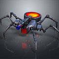 Robot Spider Robot Mecha Spider Science Fiction Spider Mechanical Spider Spider Battery Spider Tower Defense 3d model