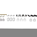 Modern Wine Bottles And Glasses Display On Hanging Wooden Rack With Storage