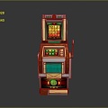 Game machine large game machine coin-operated game machine arcade 3d model