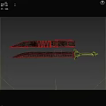 Traditional Weapon Featuring Engraved Blade Ornate Handle And Metal Design