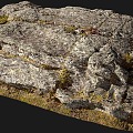 modern stone pile miscellaneous stone pebble gravel 3d model