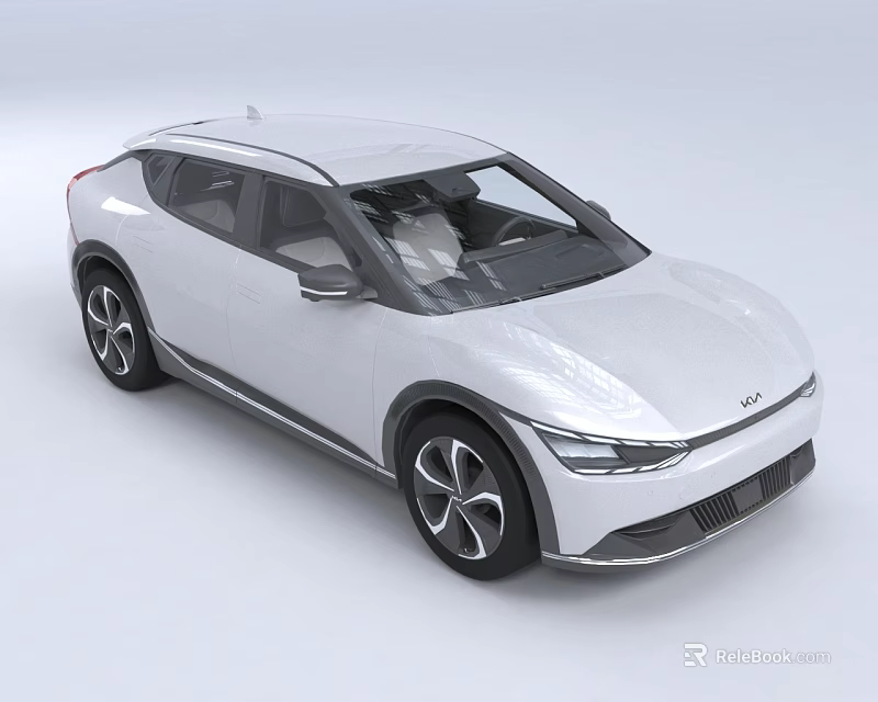 White Modern SUV With Streamlined Body Sleek Design And Alloy Wheels 3d model 