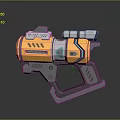 Sci-fi Pistol Sci-fi Firearms Next Generation Firearms Sci-fi Game Gun Games Firearms Game Gun 3d model