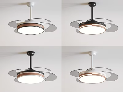 Modern Air Conditioner Fan With Stylish Design And Various Color Options 3d model