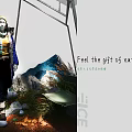 ICE Live Stream Showcasing Eco Humanistic Fashion Exhibition With Clothing Mountain View And Green Plants