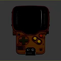 Modern game machine electronic chicken palm game machine 3d model