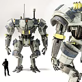 Modern Robot Fighting Robot 3d model