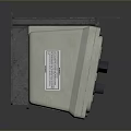 Mountable Computer Electronic Control Device With Knobs And Speaker Panel