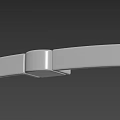 Modern Metal Furniture Handle With Sleek Surface And Simple Design For Cabinets