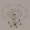 Ornate Ceiling Carving Design With Intricate Floral Patterns And Decorative Details