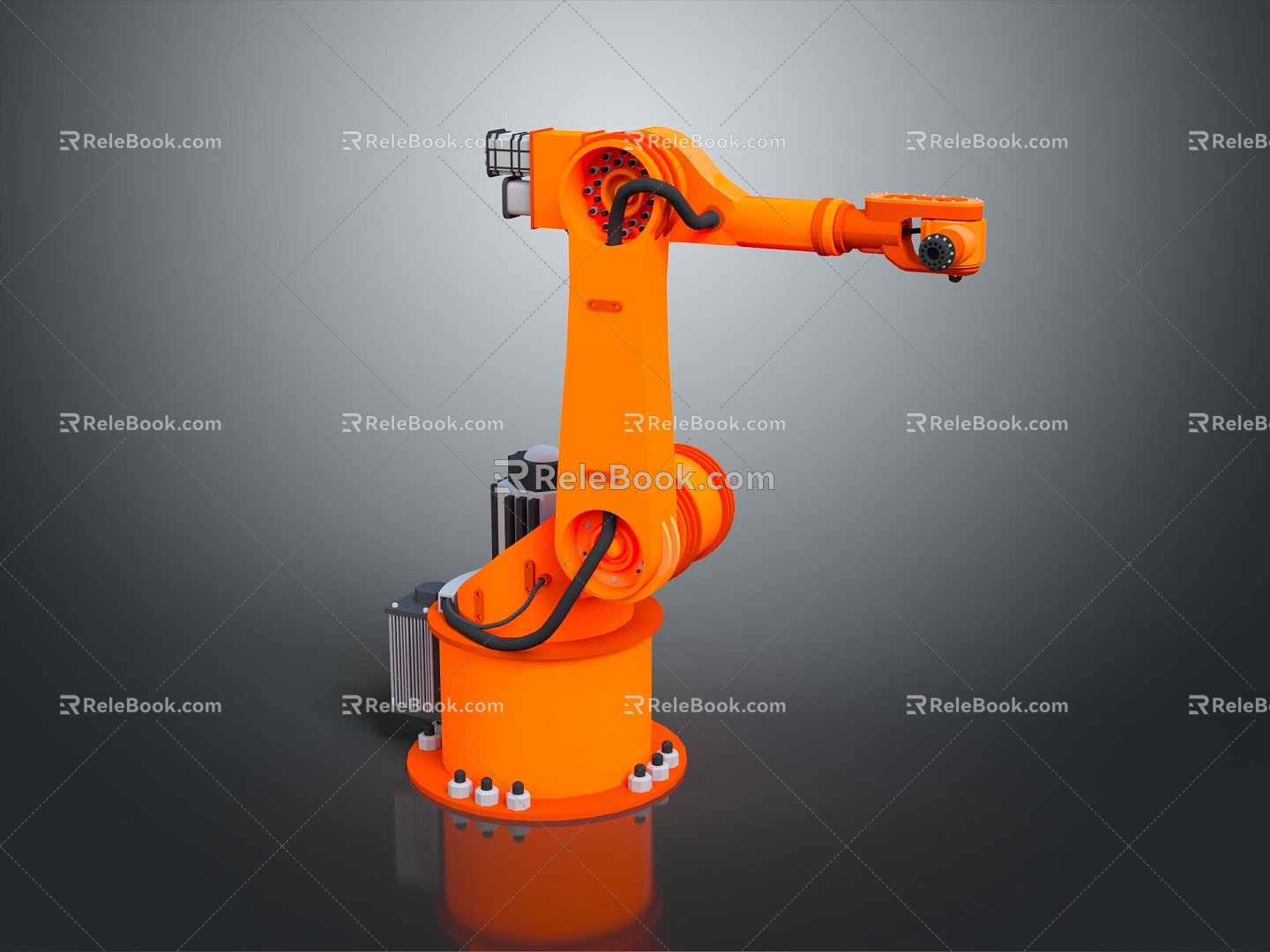 Modern Robot Arm Robot Arm Mechanical Arm Robot Arm Robot Head 3d model