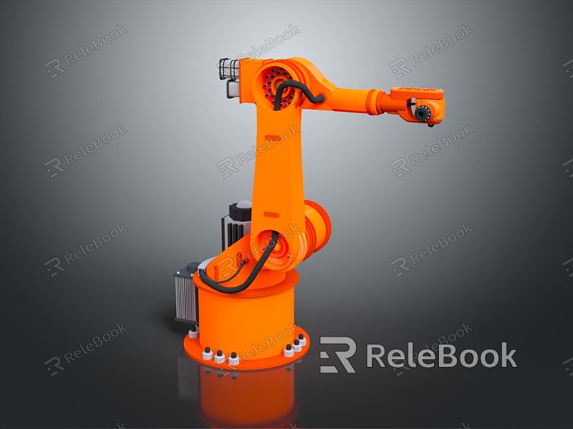 Modern Robot Arm Robot Arm Mechanical Arm Robot Arm Robot Head model