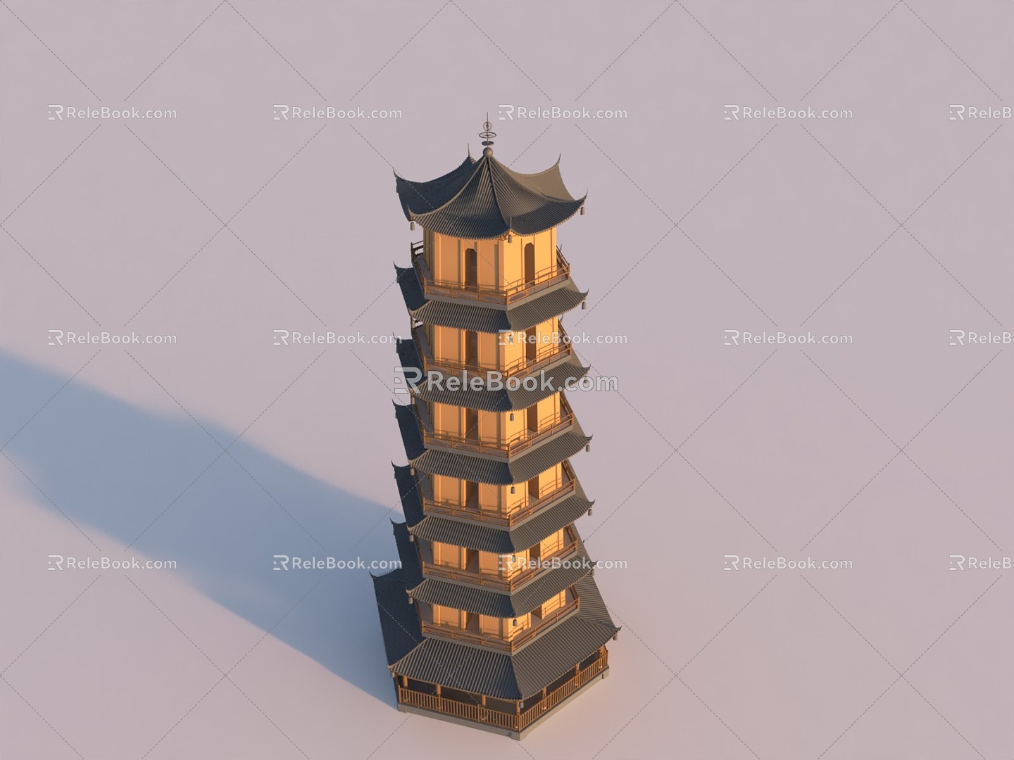 Chinese Pagoda 3d model