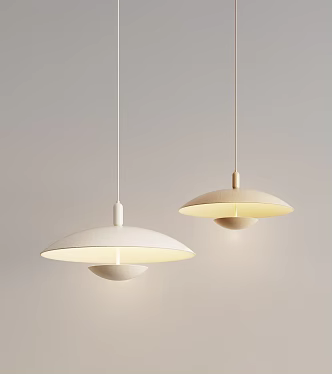 Cream wind chandelier bedside chandelier art chandelier decorative chandelier 3d model