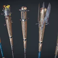 Modified Baseball Bats As Weapons With Nails Blades And Bloodstains
