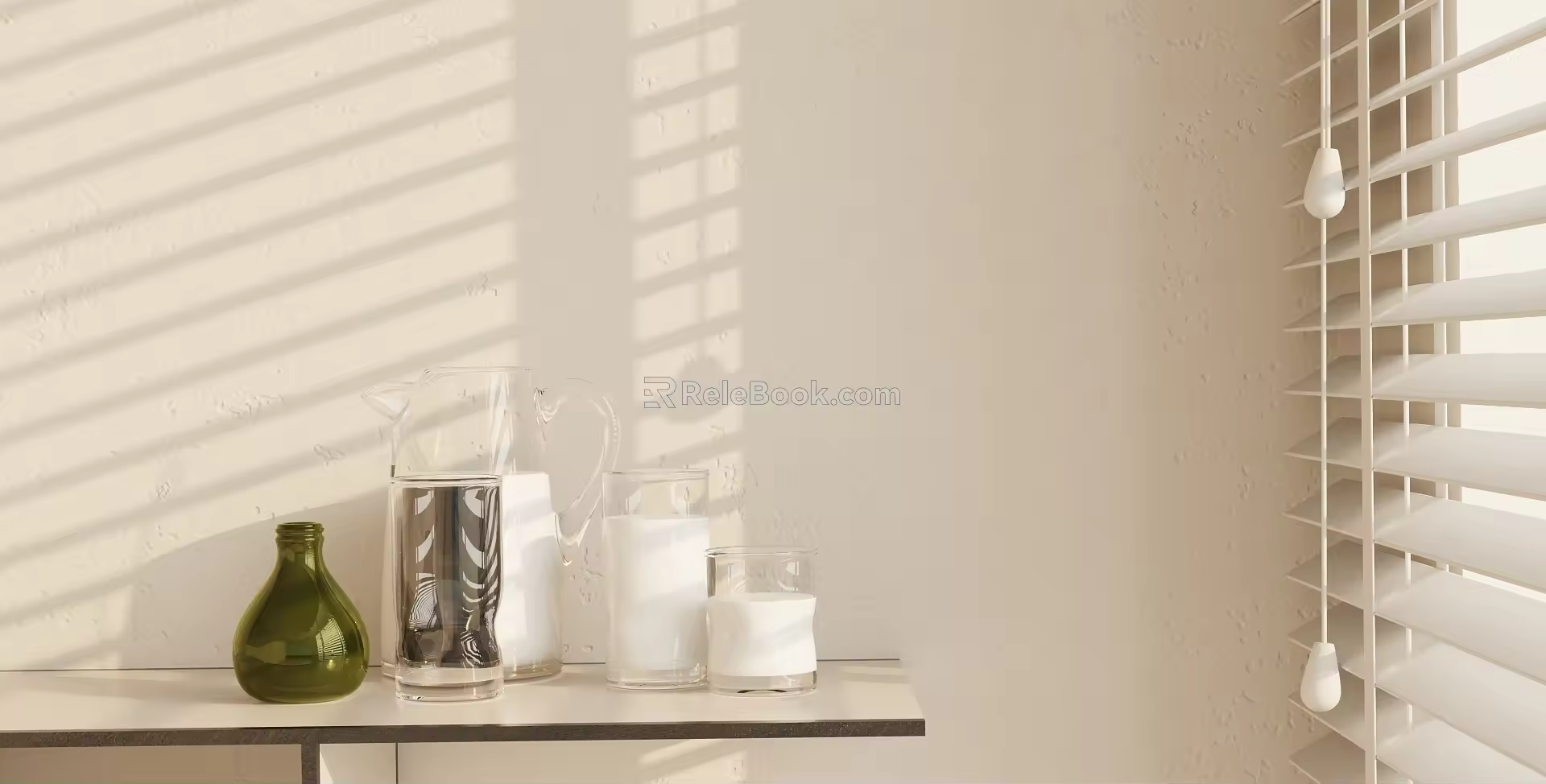 Modern Cup Ornaments Combination 3d model
