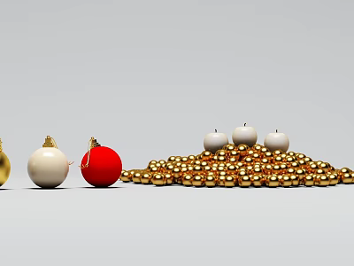 Creative ornaments 3d model