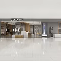 Modern Clothing Store Collection Store 3d model
