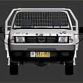 White Single Cab Pickup Truck With Open Cargo Bed And Clean Exterior Design