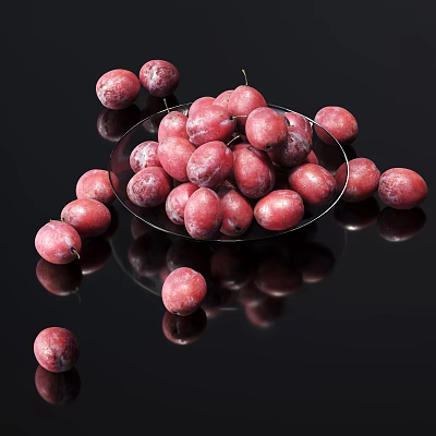 Modern Plum 3d model
