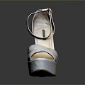 Elegant Women's Wedge Heels With Satin Material And Cross Strap Design