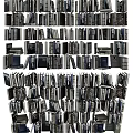 Extensive Collection of Books Magazines Displayed on Shelves and Stacked in Piles