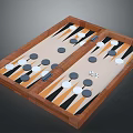 billiard pool table pool cue billiard rack billiard table items 3d model
