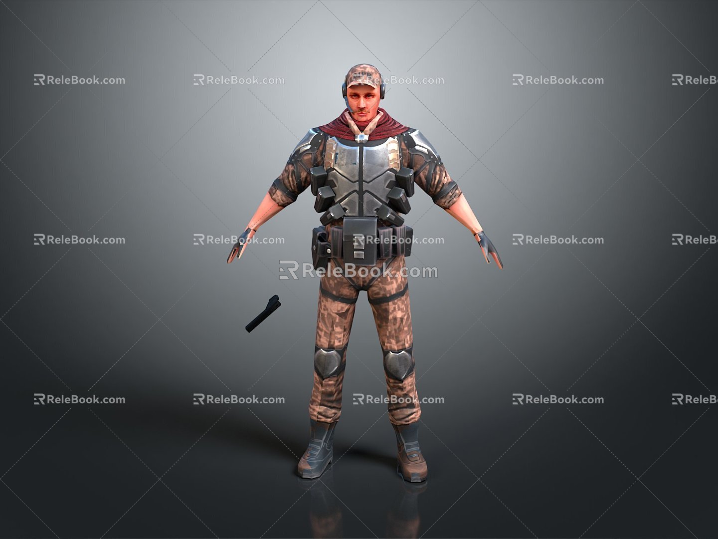 Special Forces Special Forces Special Army Special Warriors Rapid Reaction Force Soldiers Warriors 3d model