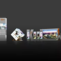 Guide card sketch combination 3d model